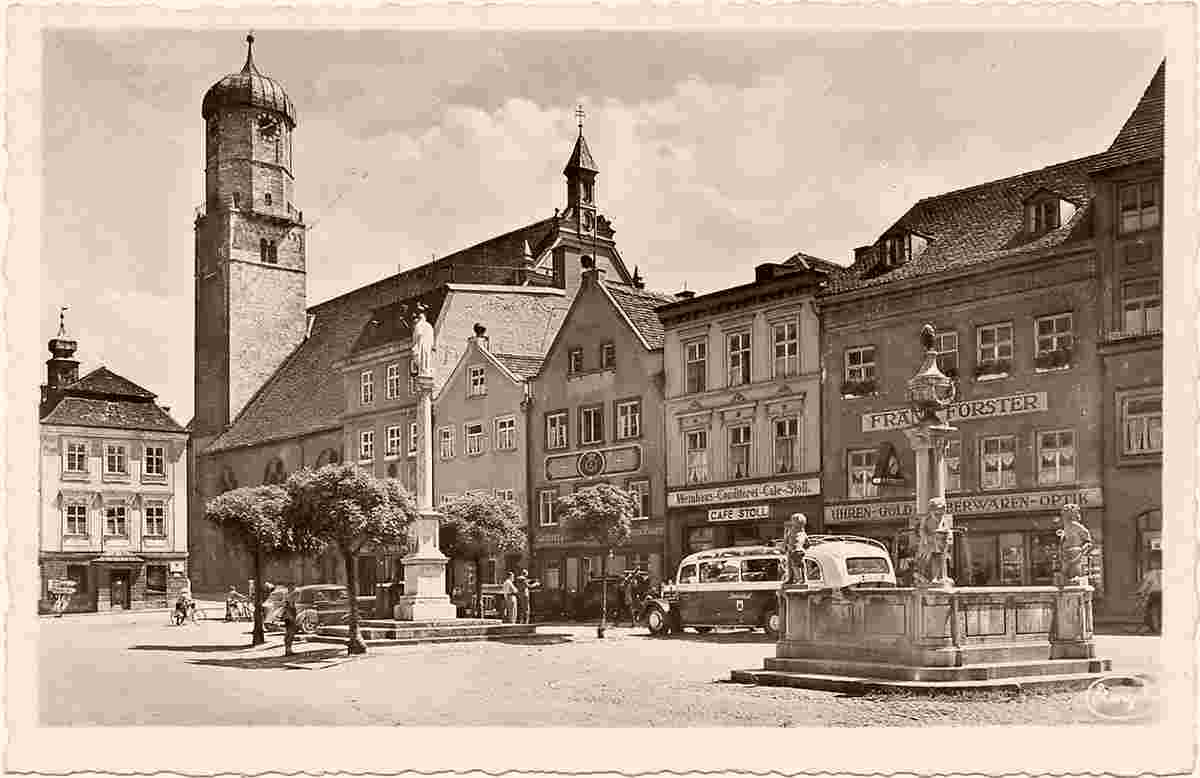 Weilheim in Oberbayern. Adolf Hitlerplatz