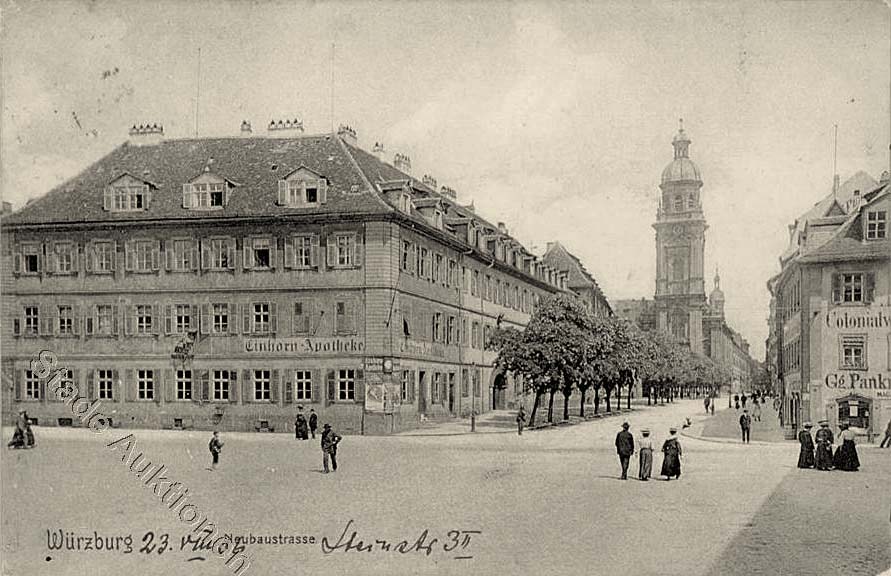 Würzburg. Neubaustraße, 1906