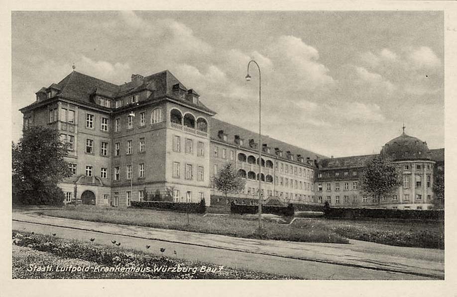 Würzburg. Staatliche Luitpold-Krankenhaus, 1940
