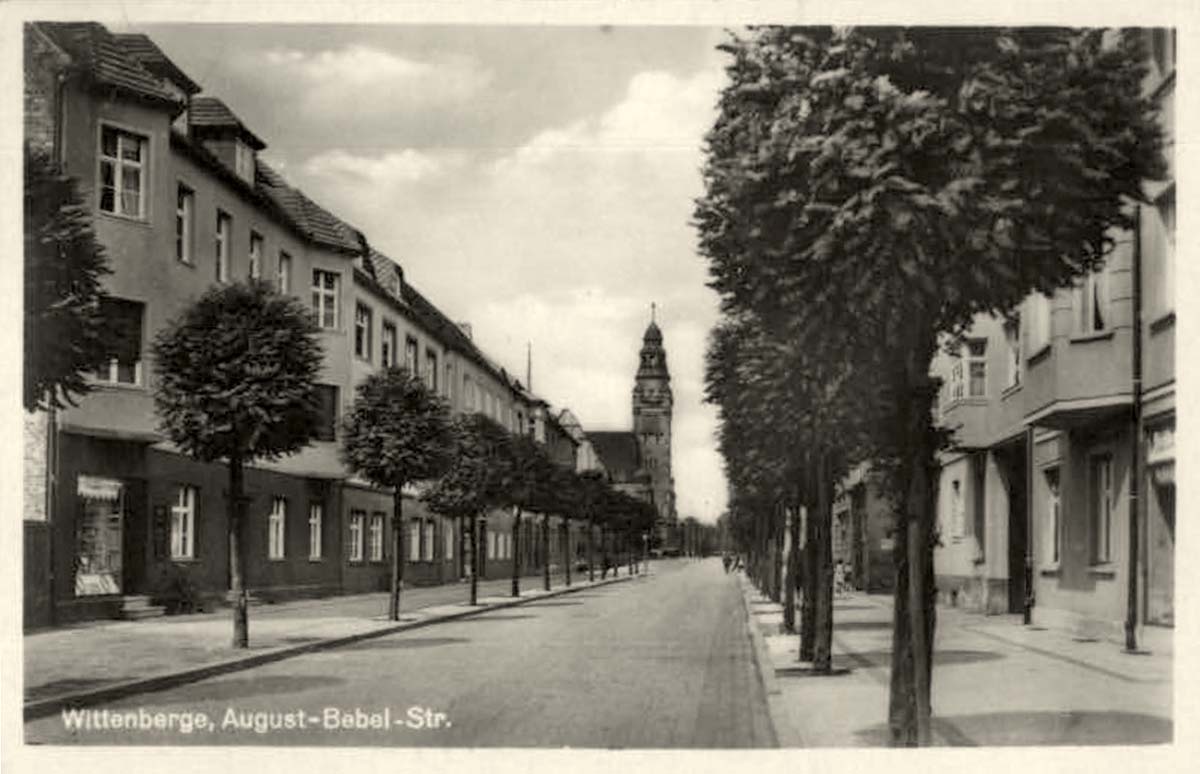Wittenberge. August-Bebel-Straße