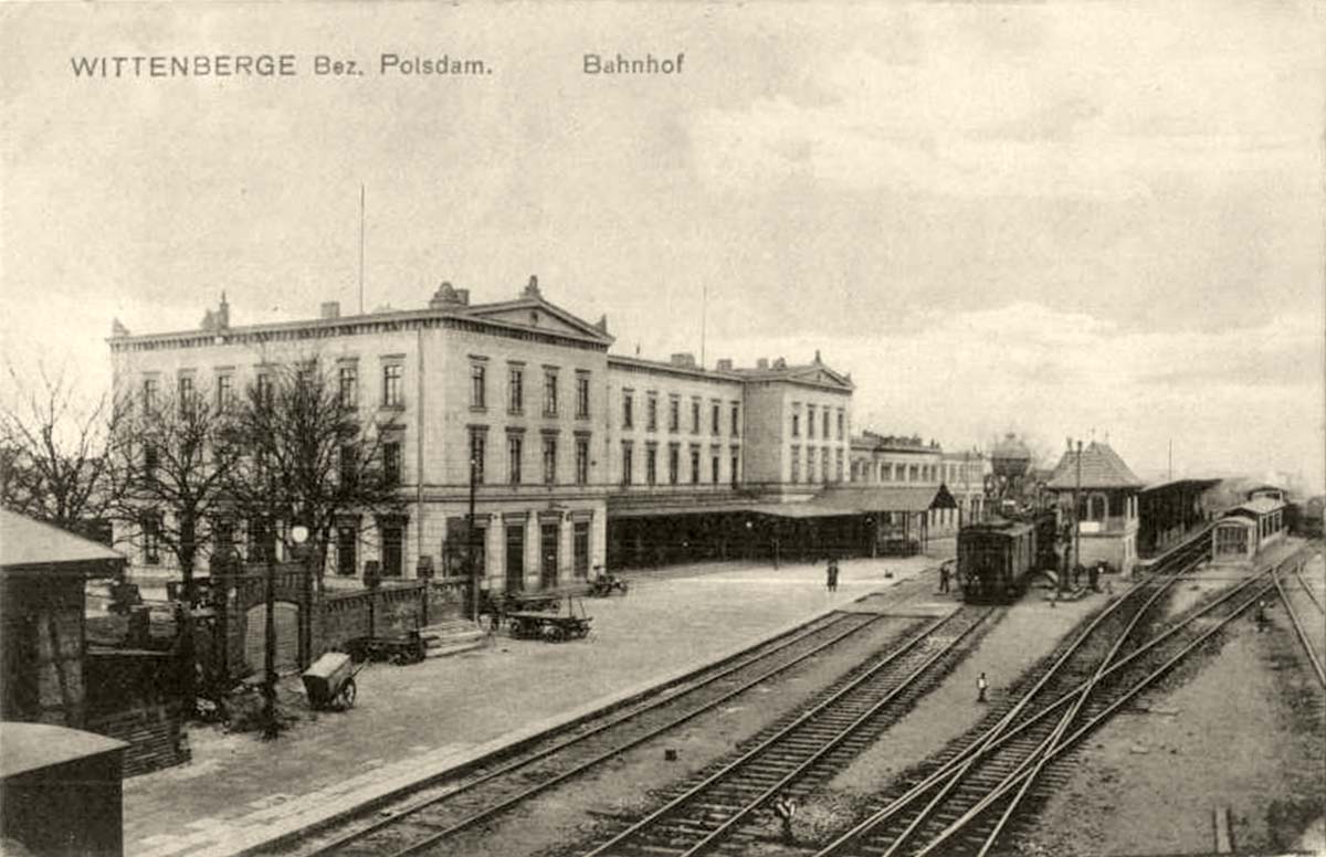 Wittenberge. Bahnhof, 1907