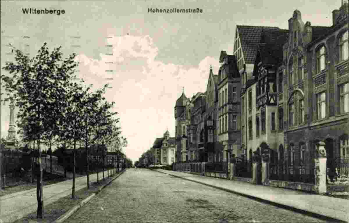 Wittenberge. Hohenzollernstraße, 1916