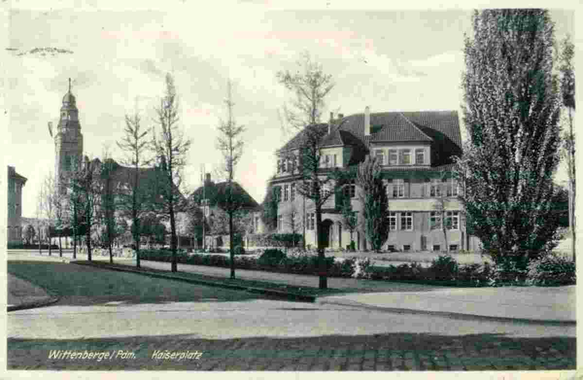 Wittenberge. Kaiserplatz, 1938