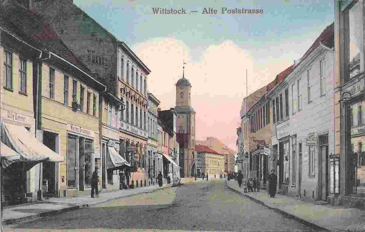 Wittstock. Alte Poststraße