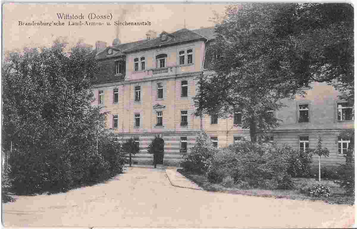 Wittstock. Brandenburgische Armen- und Siechenanstalt, 1915