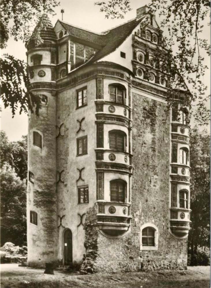 Wittstock (Dosse). Burg Freyenstein, errichtet von Konrad von Rohr um 1556