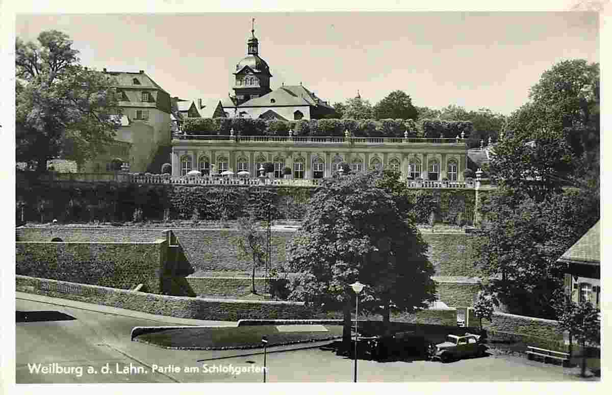 Weilburg. Schloßgarten, 1942