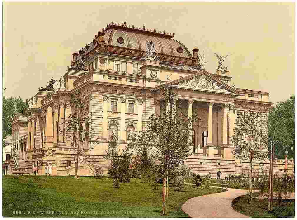 Wiesbaden. Das Königliche Schauspielhaus