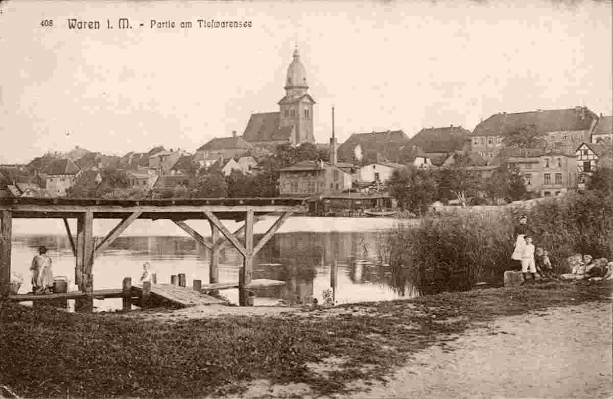 Waren. Tiefwarensee, 1911