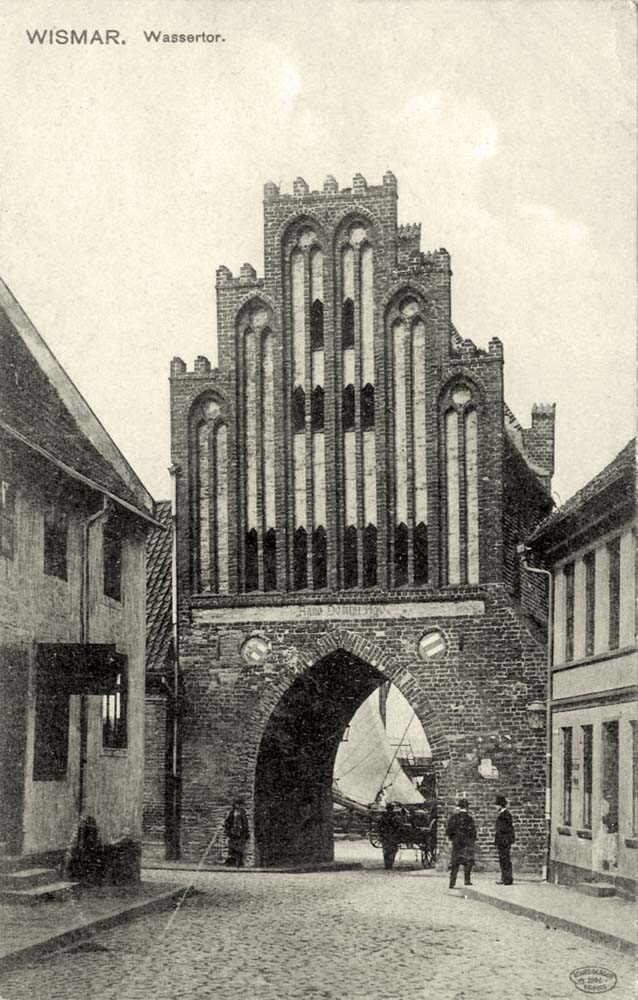 Wismar. Wassertor, 1907