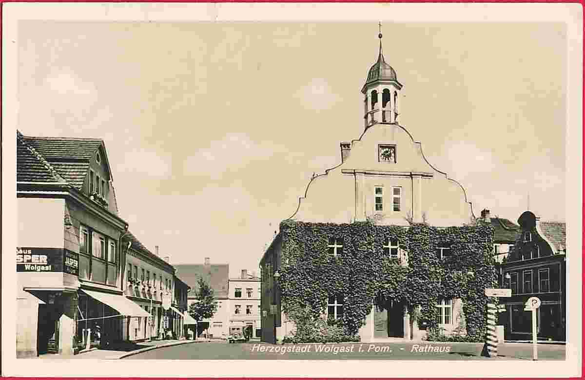 Wolgast. Rathaus, 1940