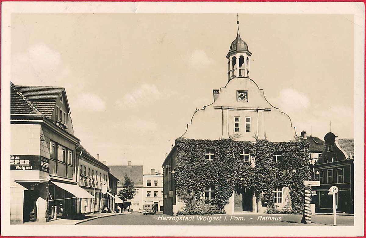 Wolgast. Rathaus, 1940