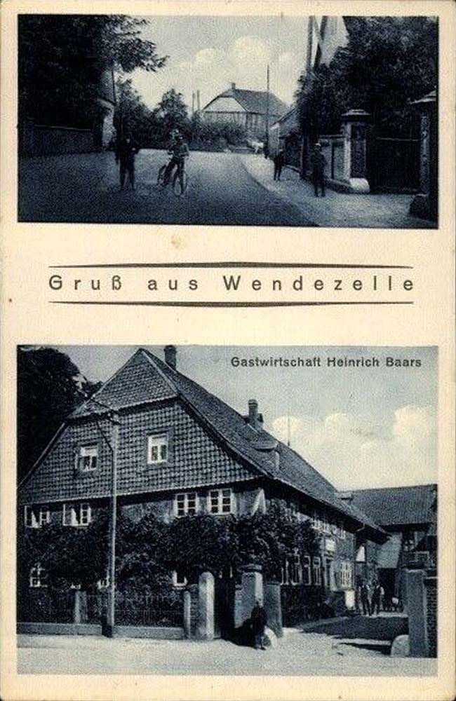 Wendeburg. Wendezelle - Gastwirtschaft von Heinrich Baars