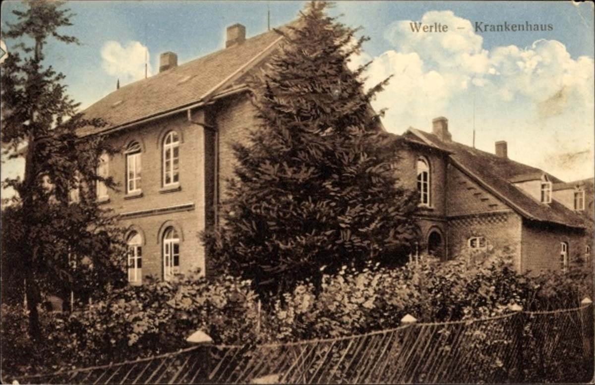 Werlte. Krankenhaus, 1915
