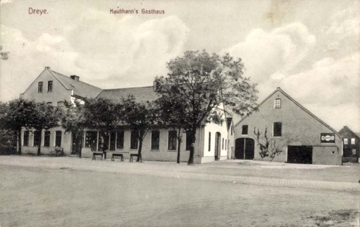 Weyhe. Dreye - Kaufmann's Gasthaus, 1914