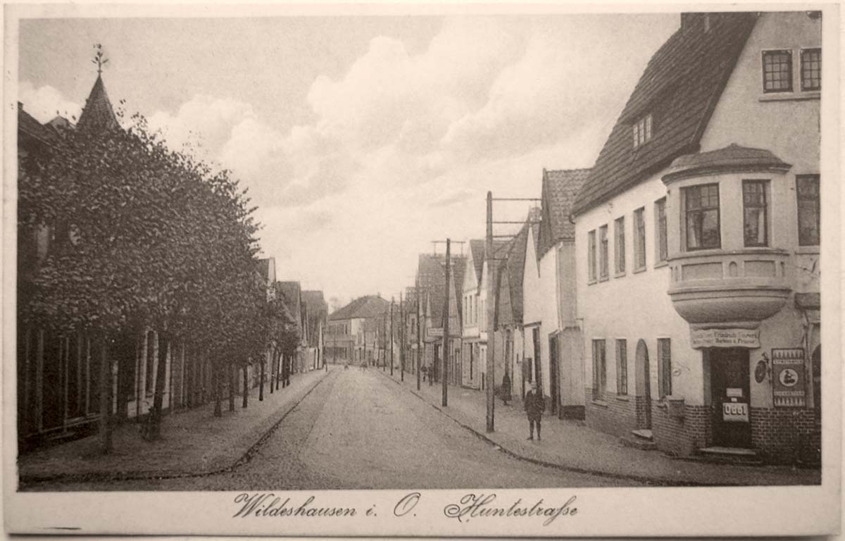 Wildeshausen. Huntstraße, Gasthof, 1931