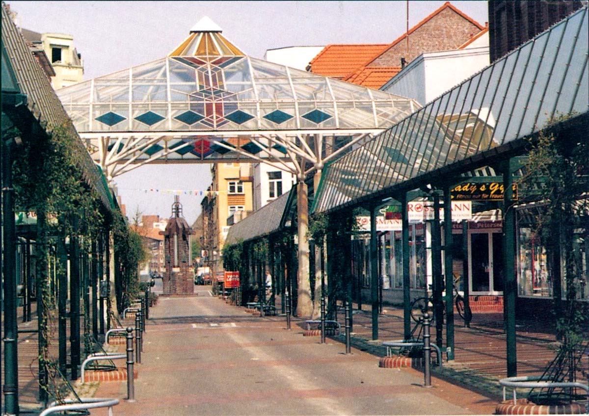Wilhelmshaven. Fußgängerzone, 1979