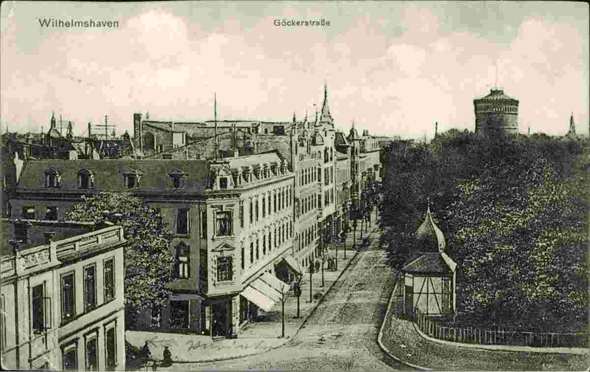 Wilhelmshaven. Gökerstraße, 1910