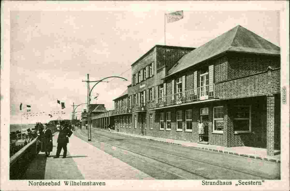 Wilhelmshaven. Nordseebad, Strandhaus 'Seestern', 1928