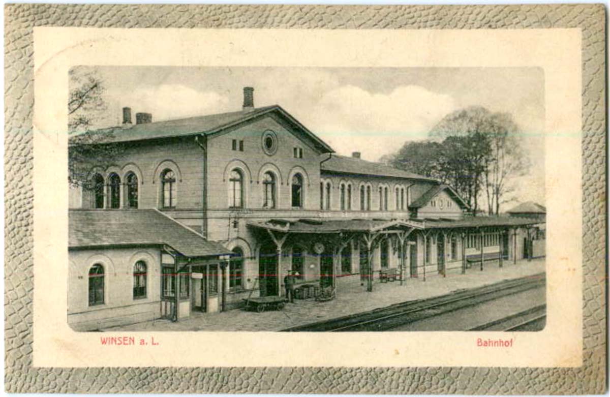 Winsen (Luhe). Bahnhof, 1922