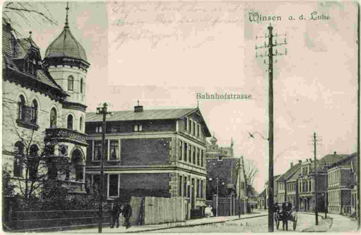 Winsen. Bahnhofstraße, 1905