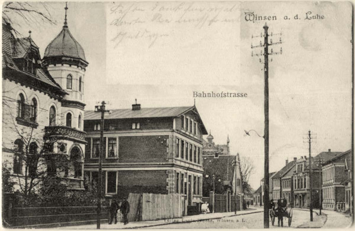 Winsen (Luhe). Bahnhofstraße, 1905