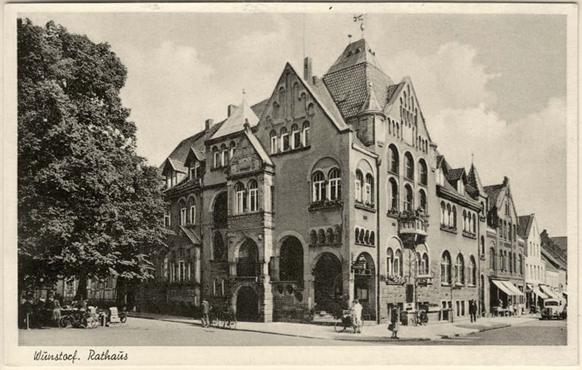 Wunstorf. Rathaus, 1952