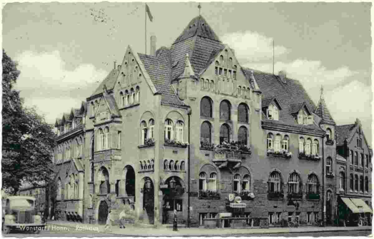 Wunstorf. Rathaus, 1958