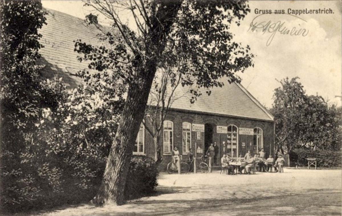 Wurster Nordseeküste. Cappel-Neufeld - Gasthof, 1915