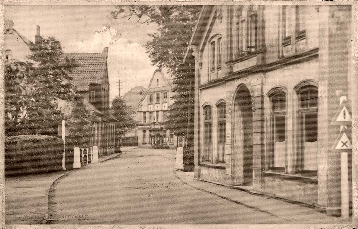 Wurster Nordseeküste. Dorum - Poststraße, um 1940s