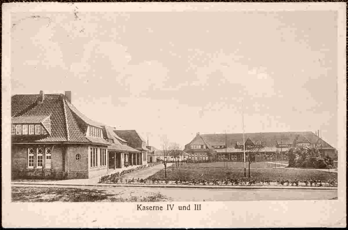 Wurster Nordseeküste. Wursterheide - Kaserne IV und III, 1939
