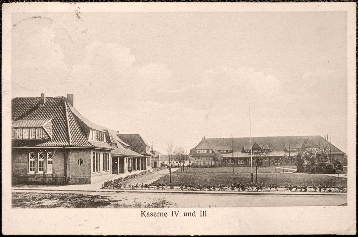 Wurster Nordseeküste. Wursterheide - Kaserne IV und III, 1939