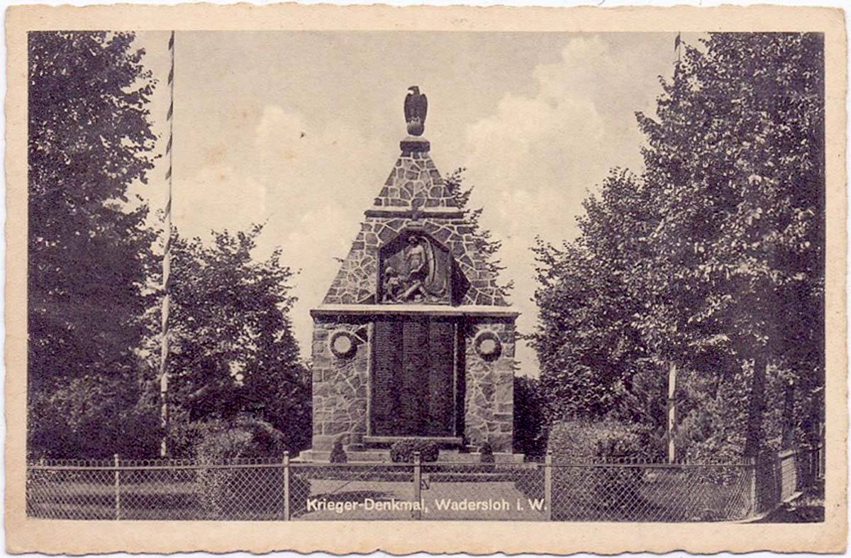 Wadersloh. Kriegerdenkmal