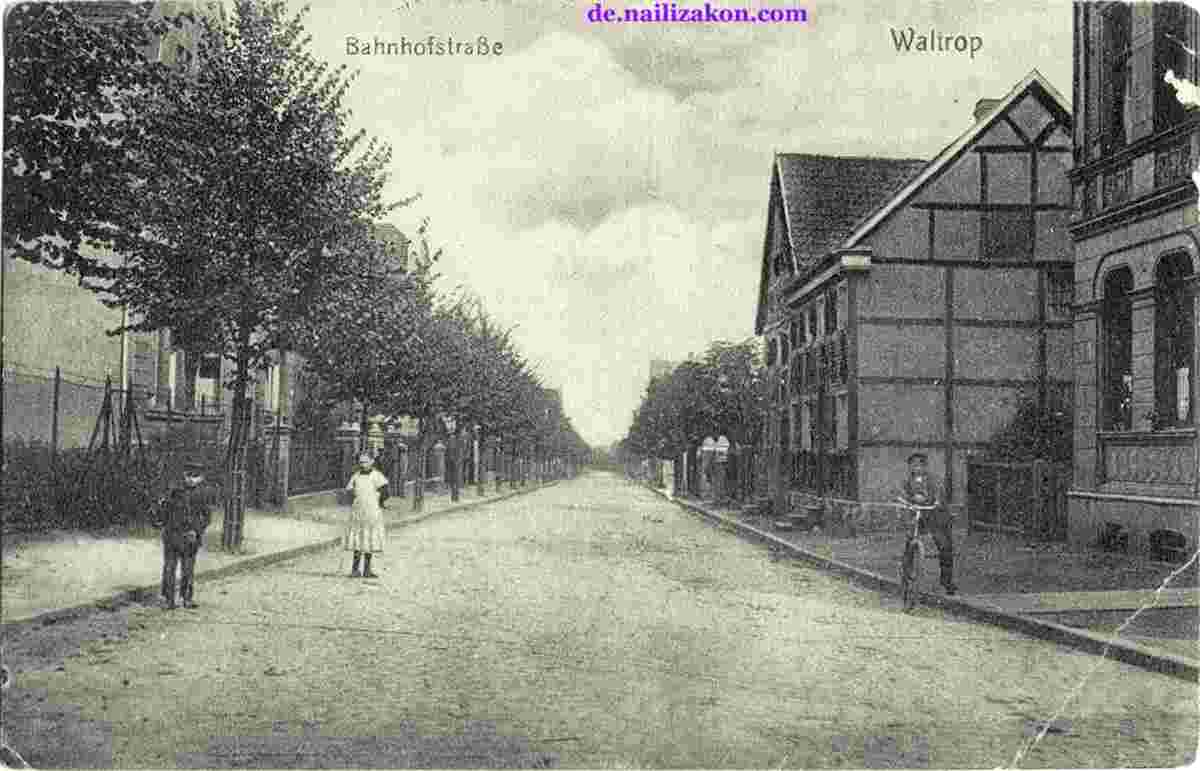 Waltrop. Bahnhofstraße