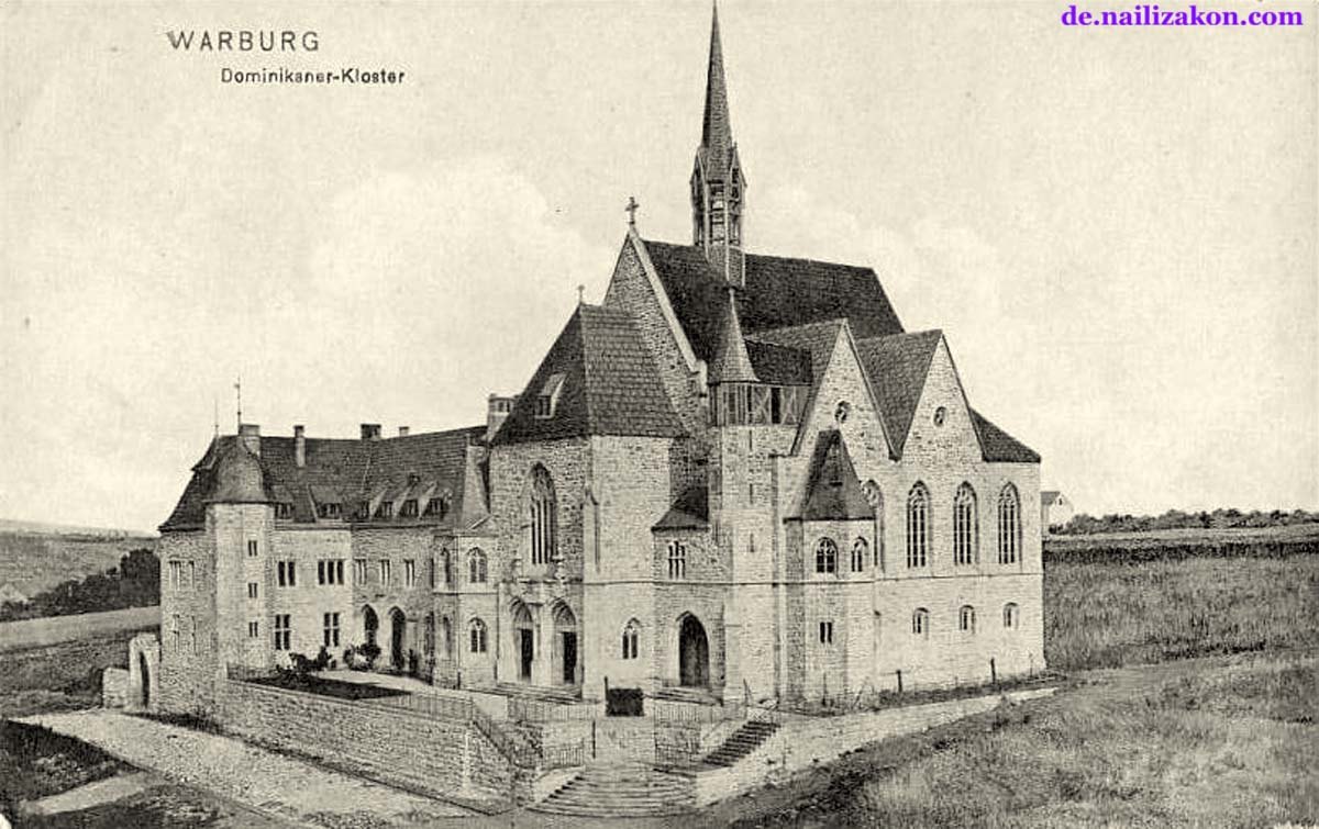 Warburg. Dominikaner Kloster