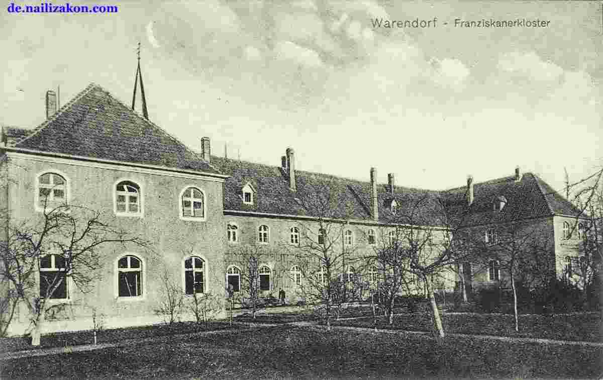 Warendorf. Franziskanerkloster, 1923