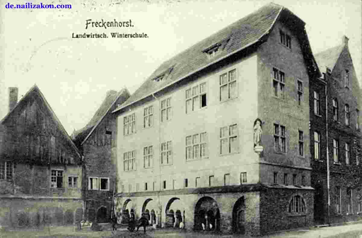 Warendorf. Landwirtschaftliche Winterschule, 1911