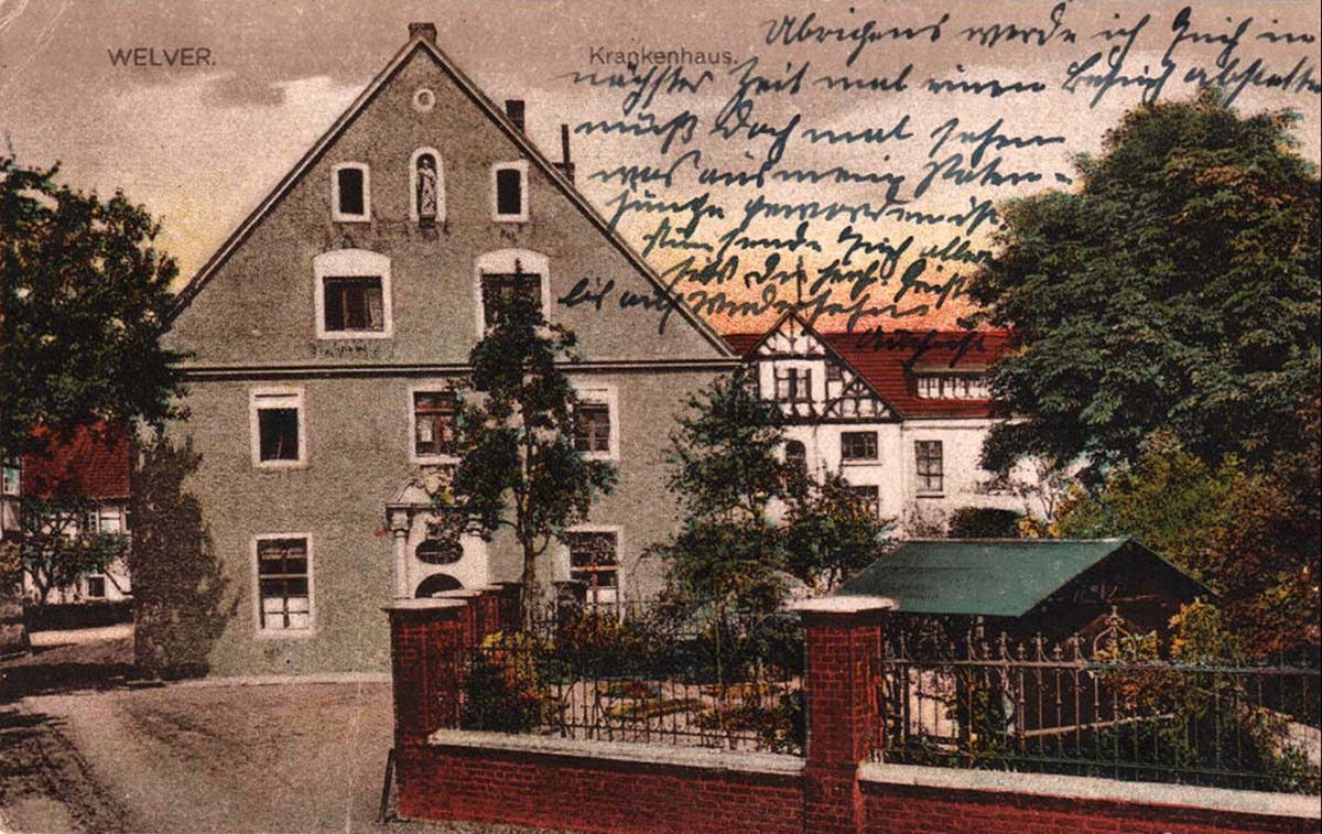 Welver. Krankenhaus, 1927