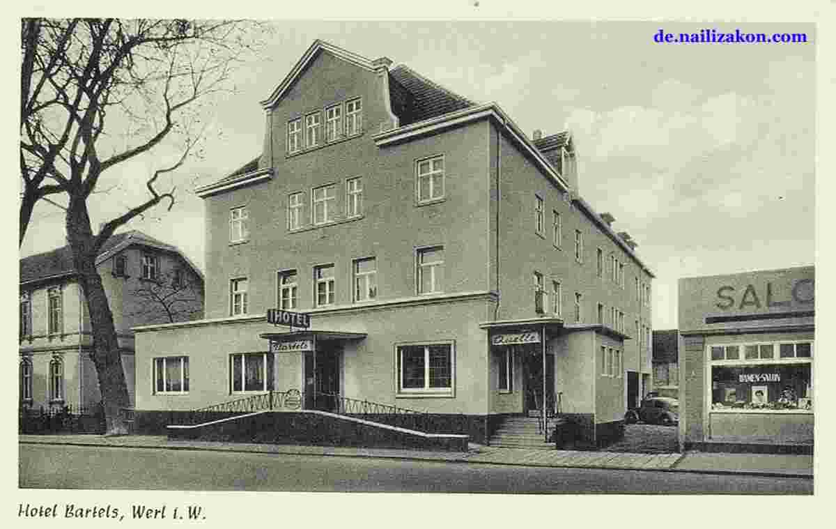 Werl. Hotel Bartels, 1959