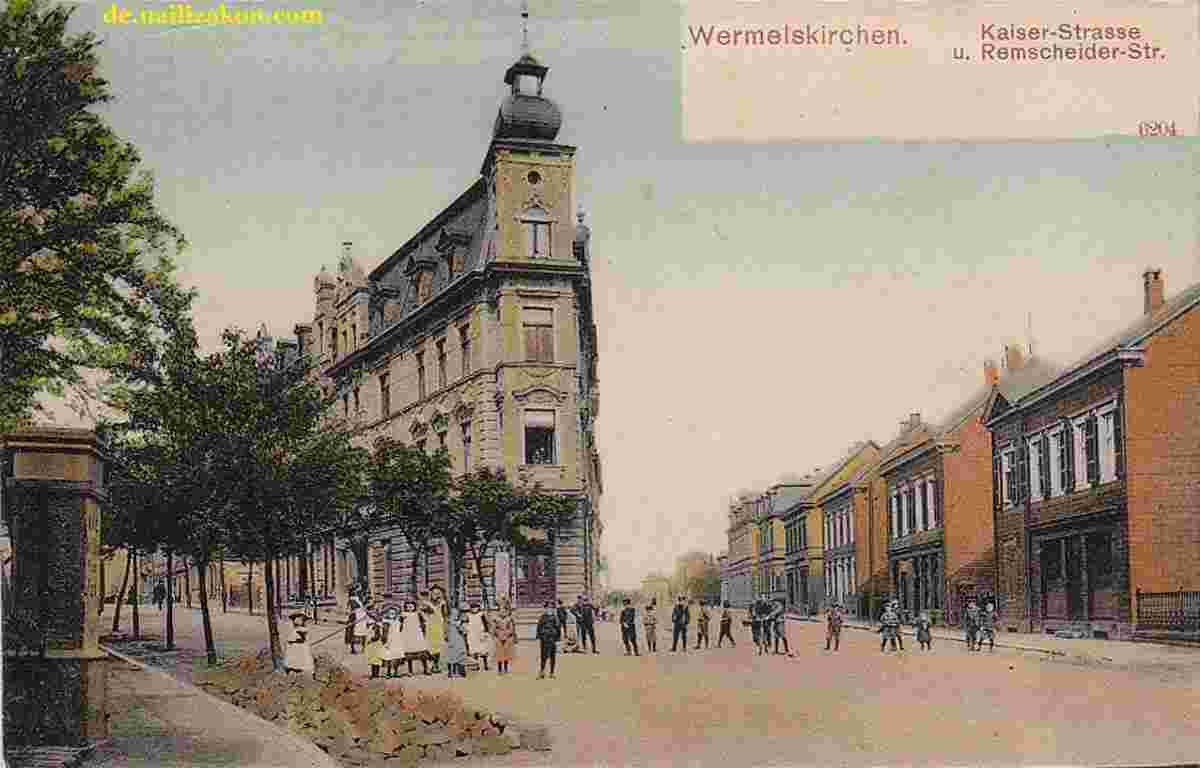 Wermelskirchen. Kaiser Straße