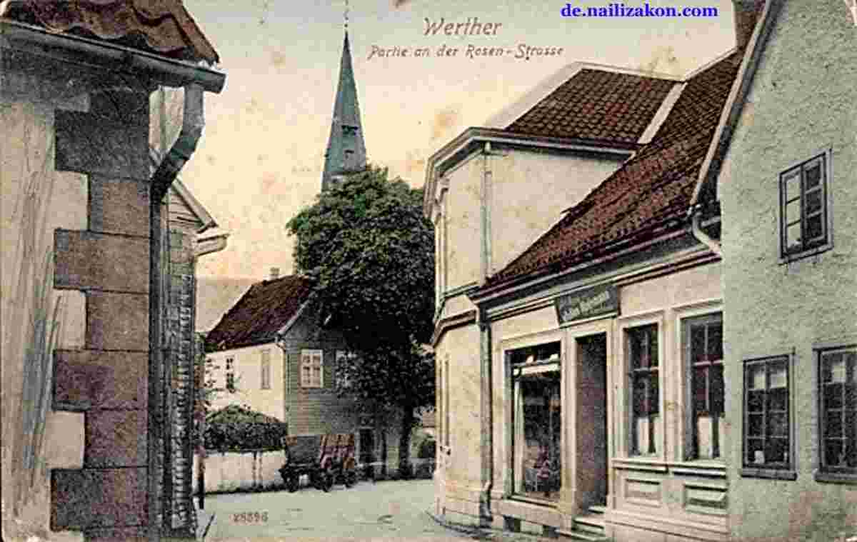 Werther. Rosenstraße, 1922