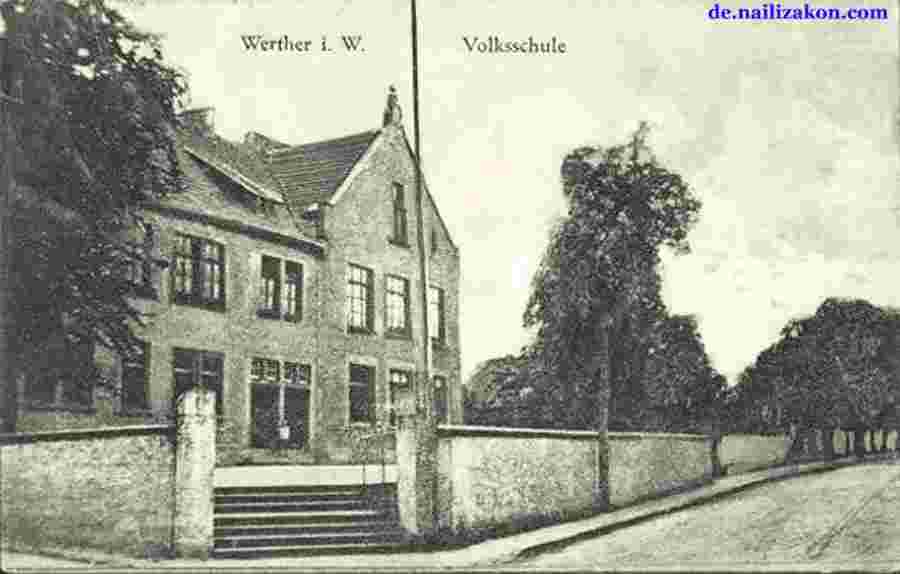 Werther. Volksschule, 1930