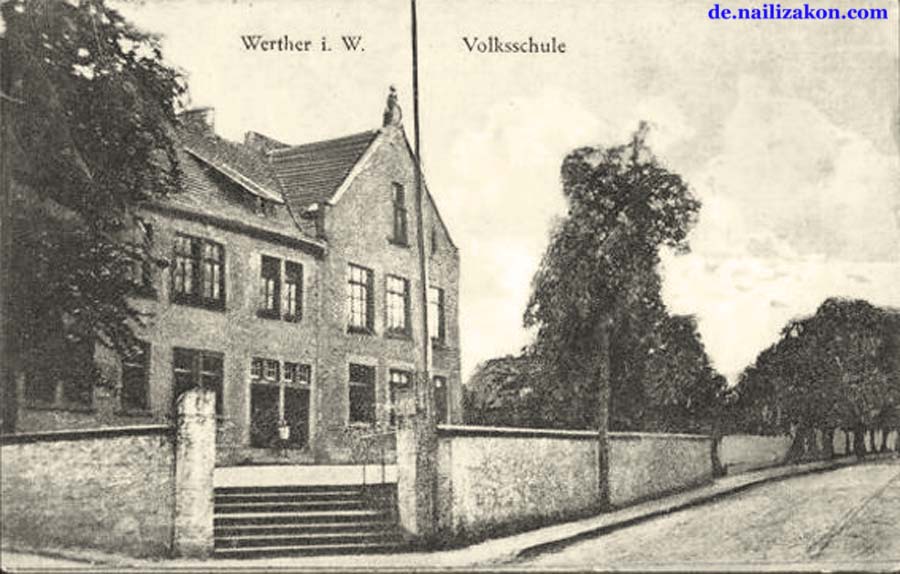 Werther (Westf). Volksschule, 1930