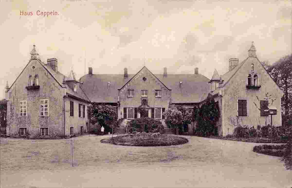 Westerkappeln. Haus Cappeln, um 1910