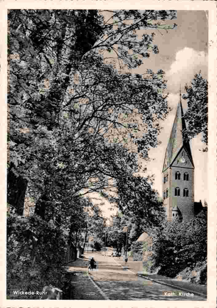 Wickede (Ruhr). Katholische Kirche, 1957
