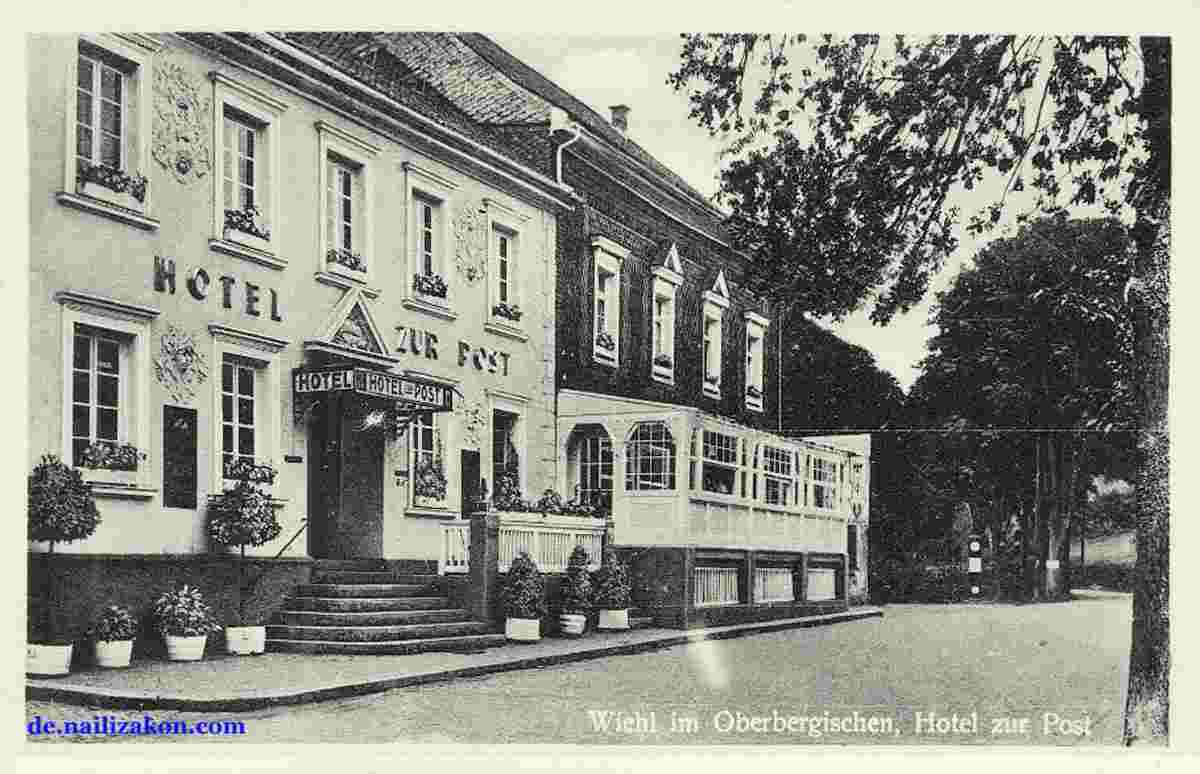 Wiehl. Hotel zur Post, 1944