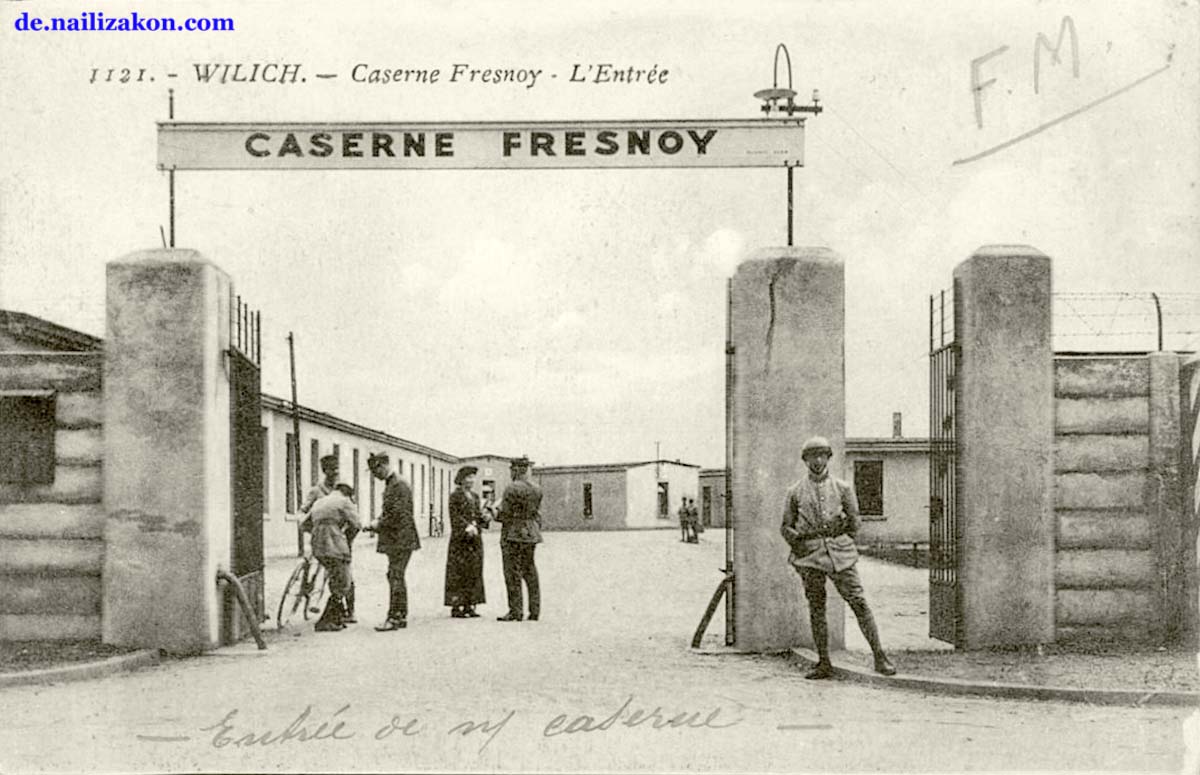 Willich. Kaserne Fresnoy, 1924