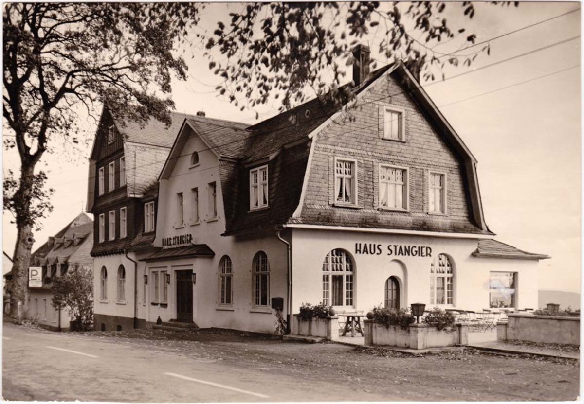 Wilnsdorf. Rödgen - Hotel, Café 'Haus Stangier', 1969