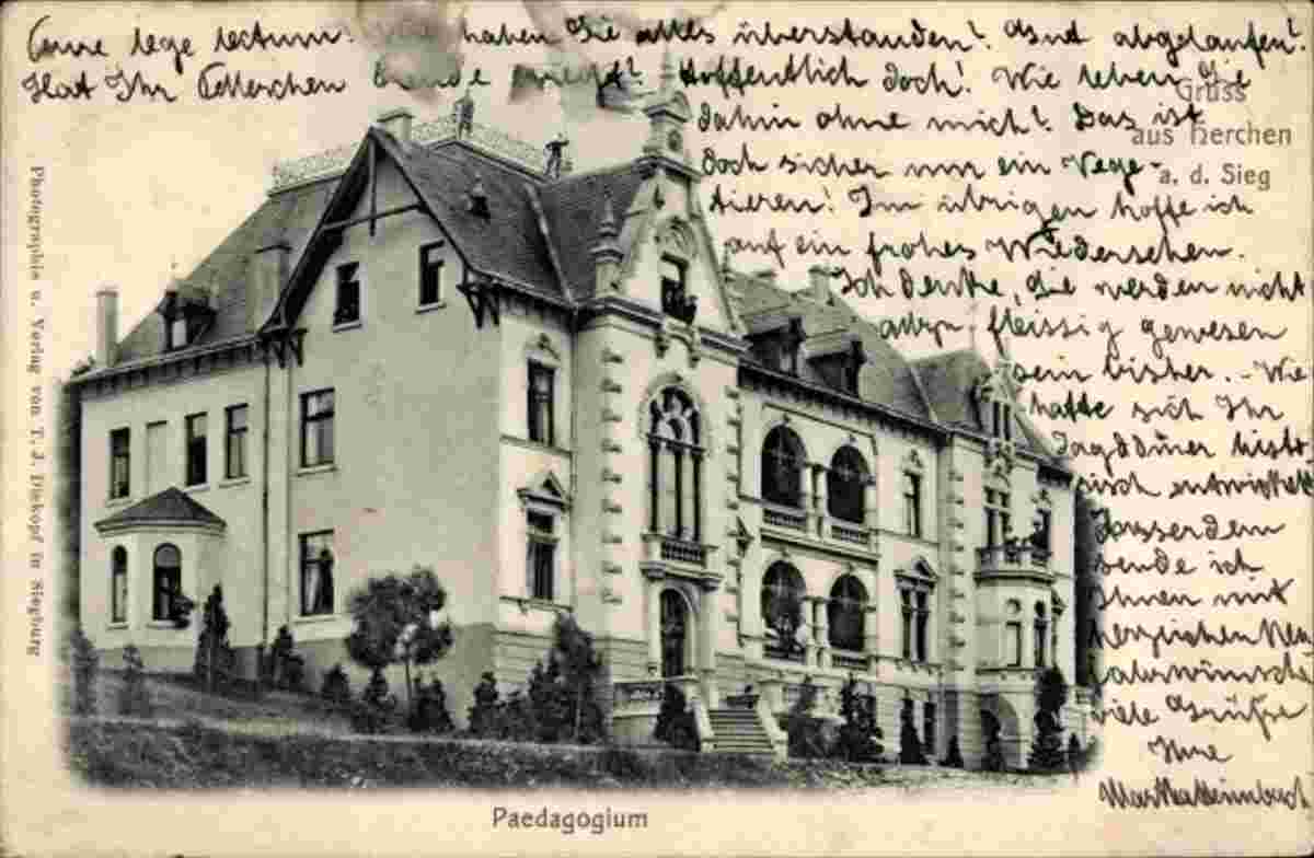Windeck. Herchen - Pädagogium, 1905
