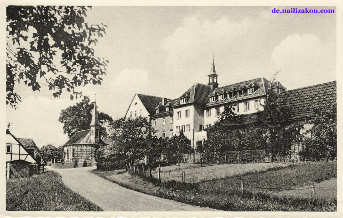 Wipperfürth. Ortschaft Ommerborn - Eucharistiner Kloster, 1962
